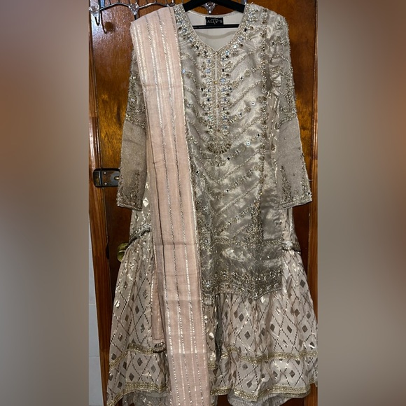 Laam Other - Allys Laam 3 Piece Gharara Size 36